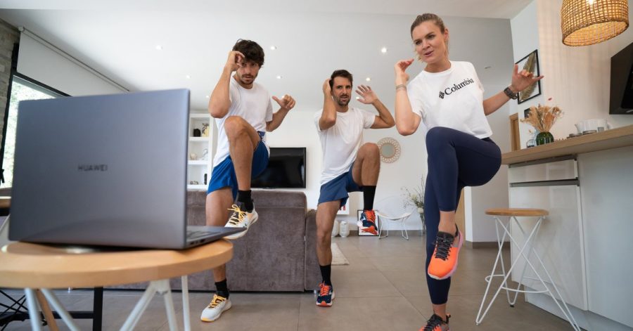 exercices cardio maison